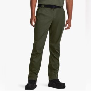 Under Armour Enduro Elite Flat Front Tactical Pants Green Mens Size 34x34